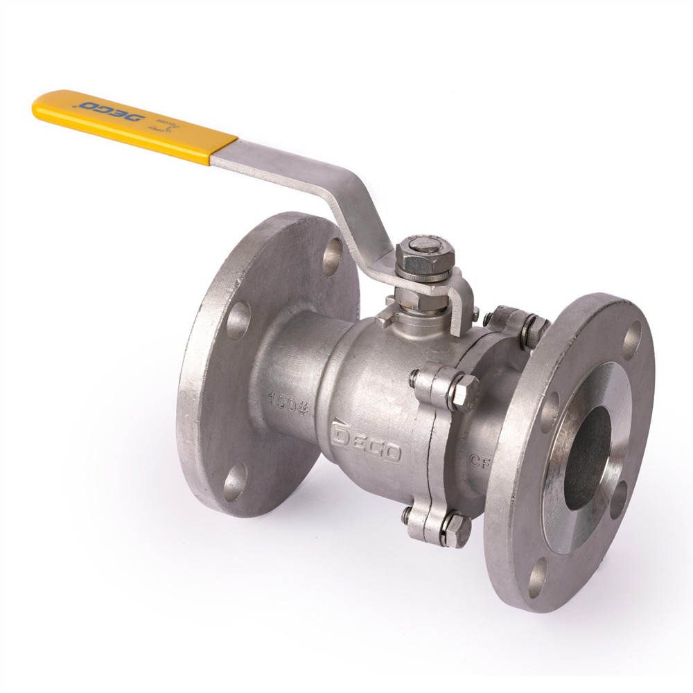 Two Piece Design Ball Valve (FB) Flanged End Connection